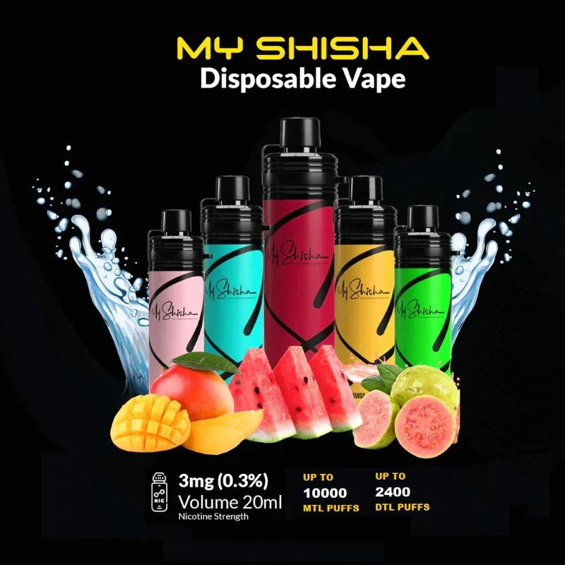 My Shisha Classic 10000 Puffs Disposable Vape - 3mg